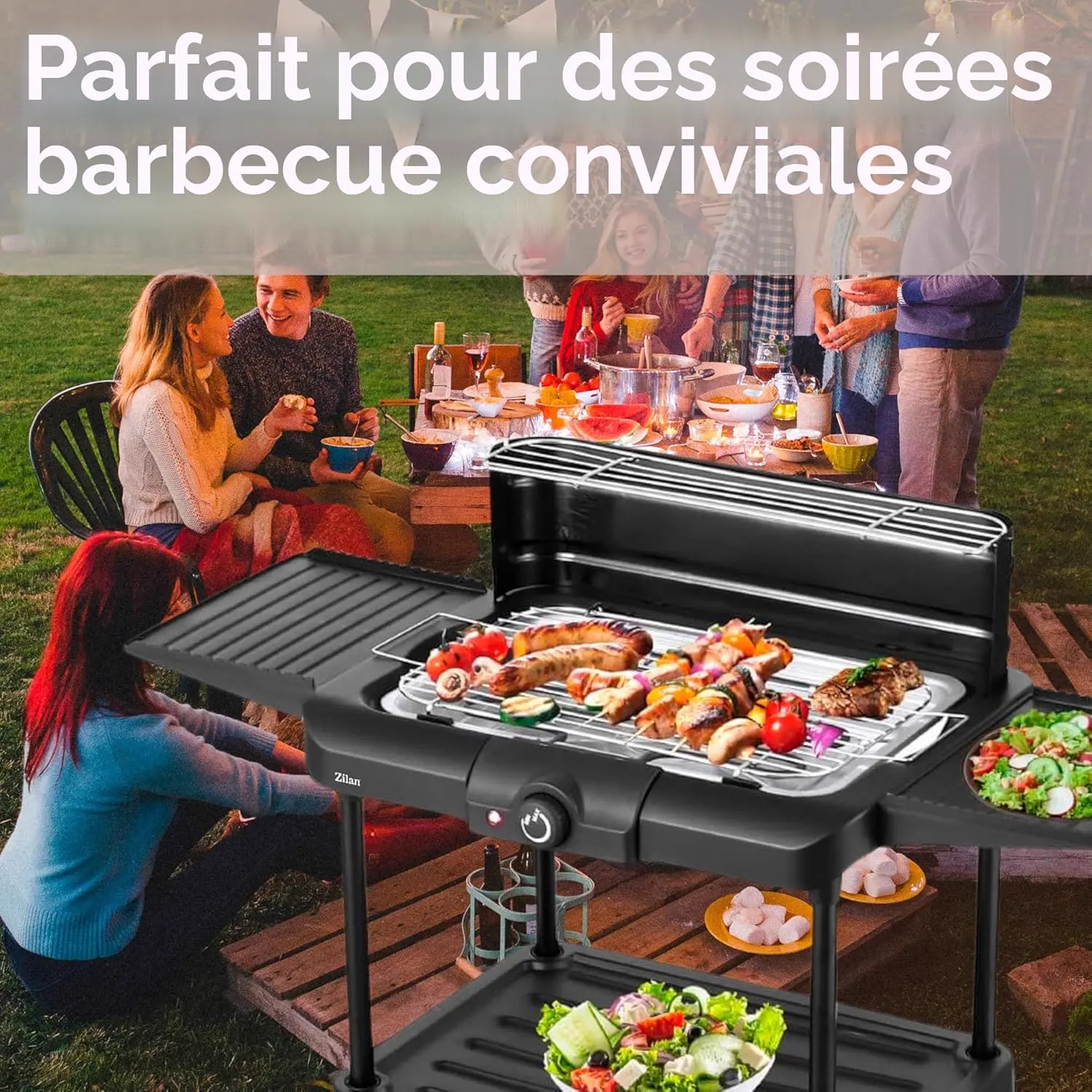 Barbecue électrique 41 m² vue 2