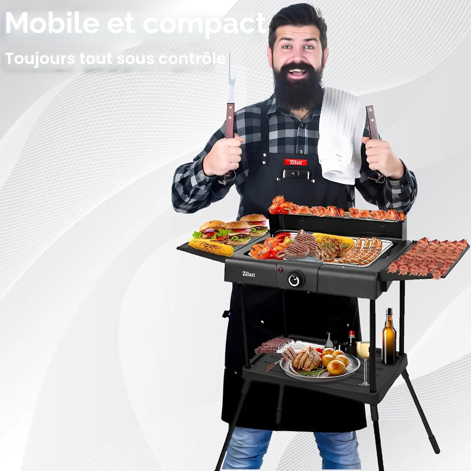 Barbecue électrique 41 m² vue 4
