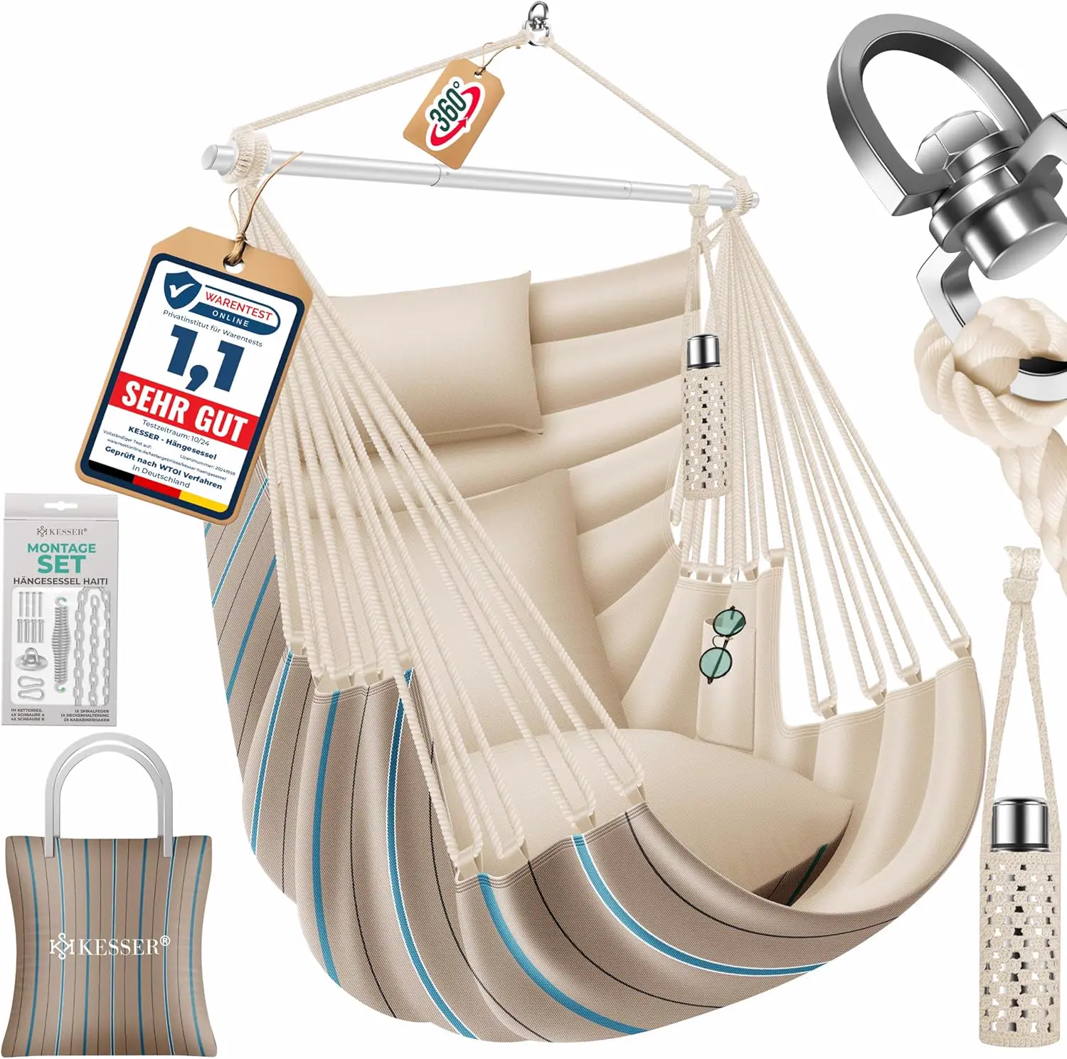 KESSER Haiti Fauteuil suspendu