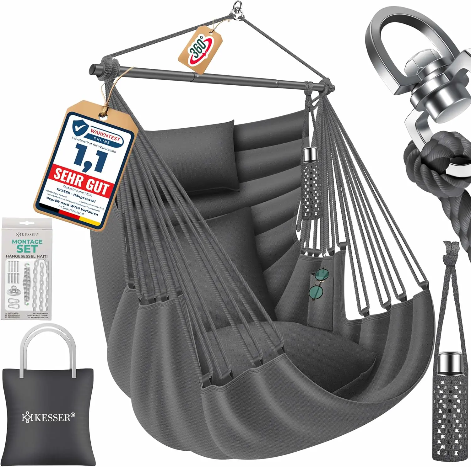 KESSER Haiti Fauteuil suspendu