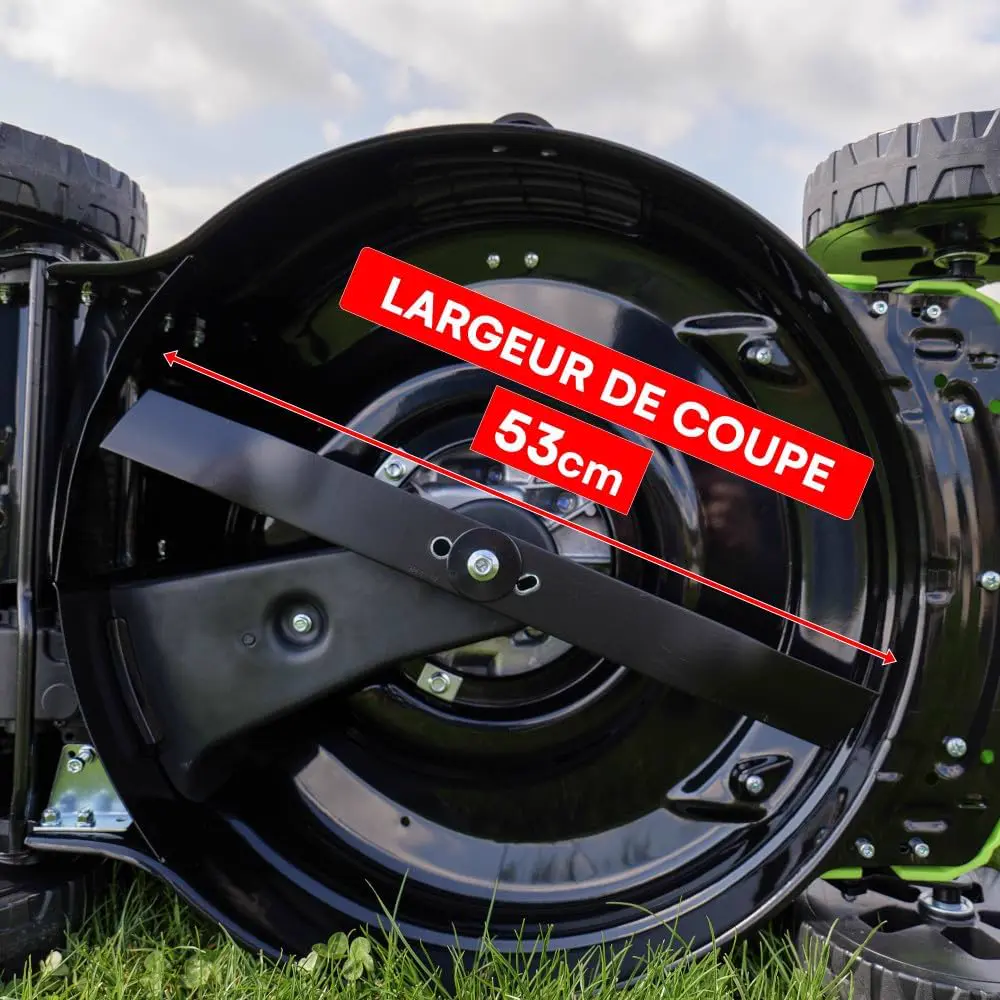 Tondeuse autoportée Tondeuse thermique 196CC - Puissante vue 4