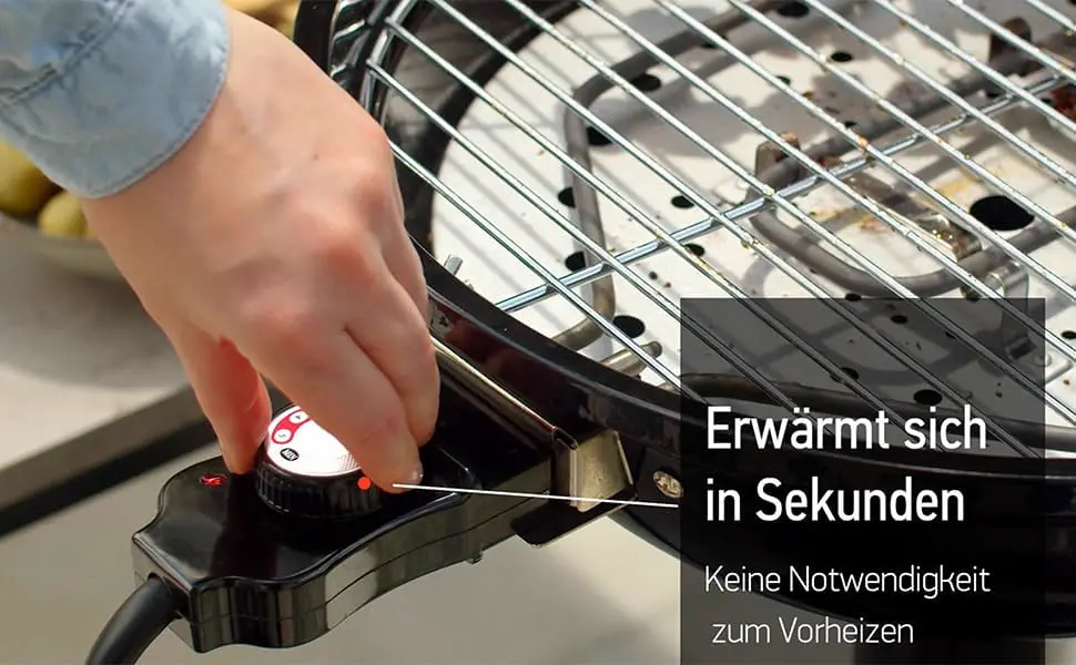 Barbecue électrique en aluminium vue 4