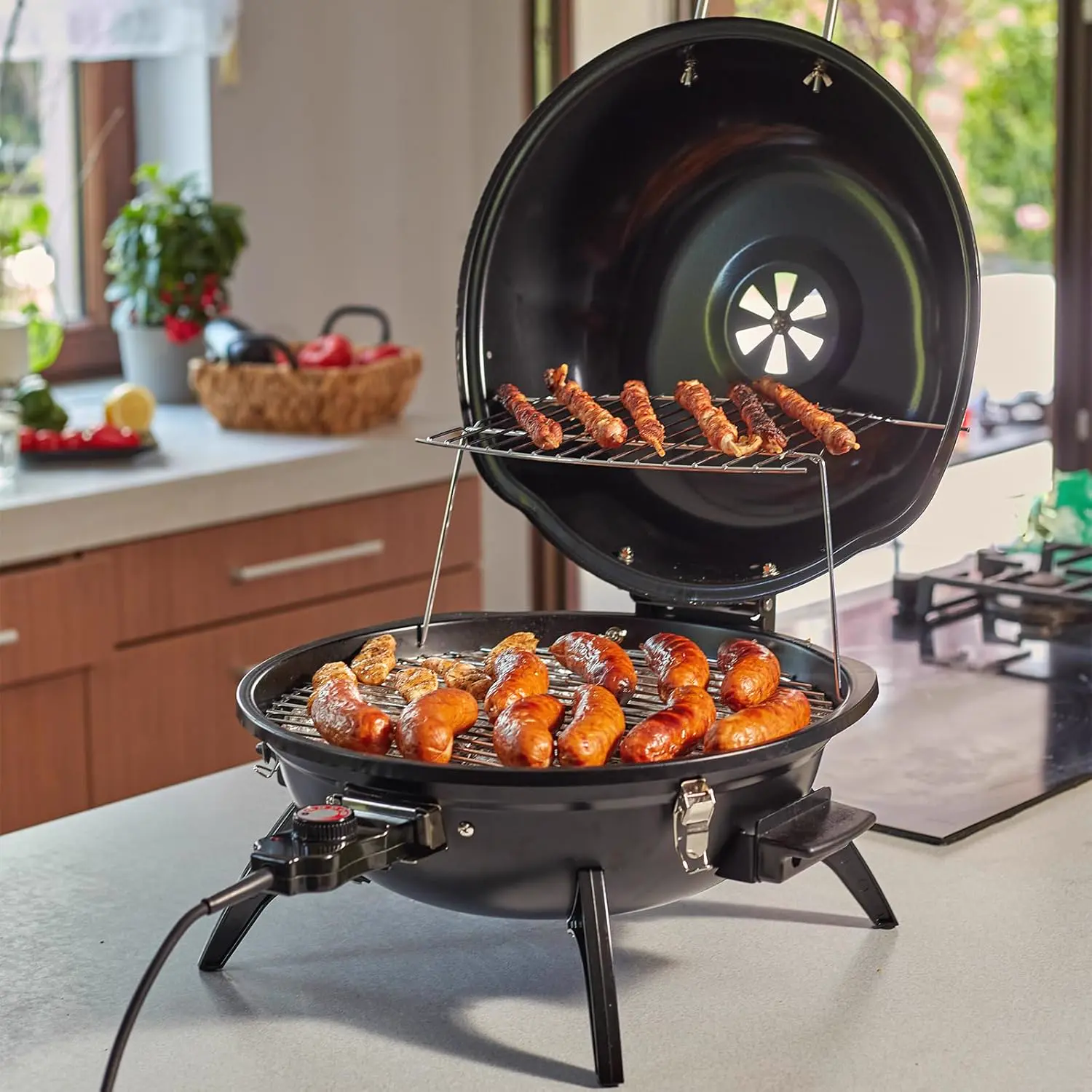 Barbecue électrique en aluminium vue 7