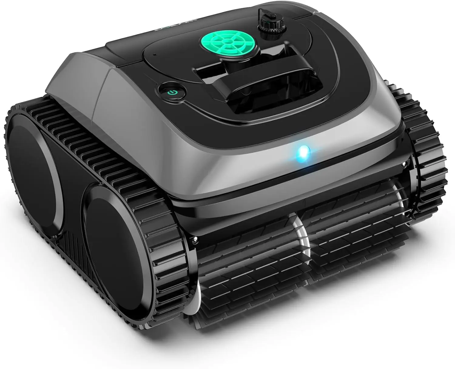 Robot piscine gris 4x4 m vue 1