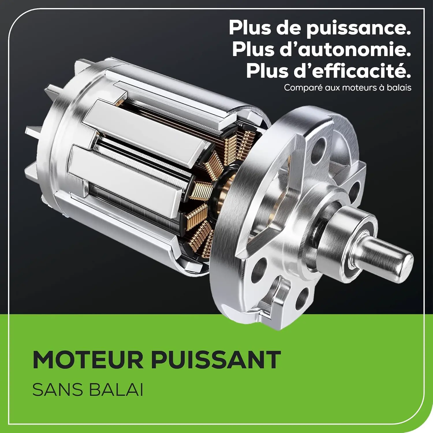 Tondeuse autoportée en métal noir vue 10