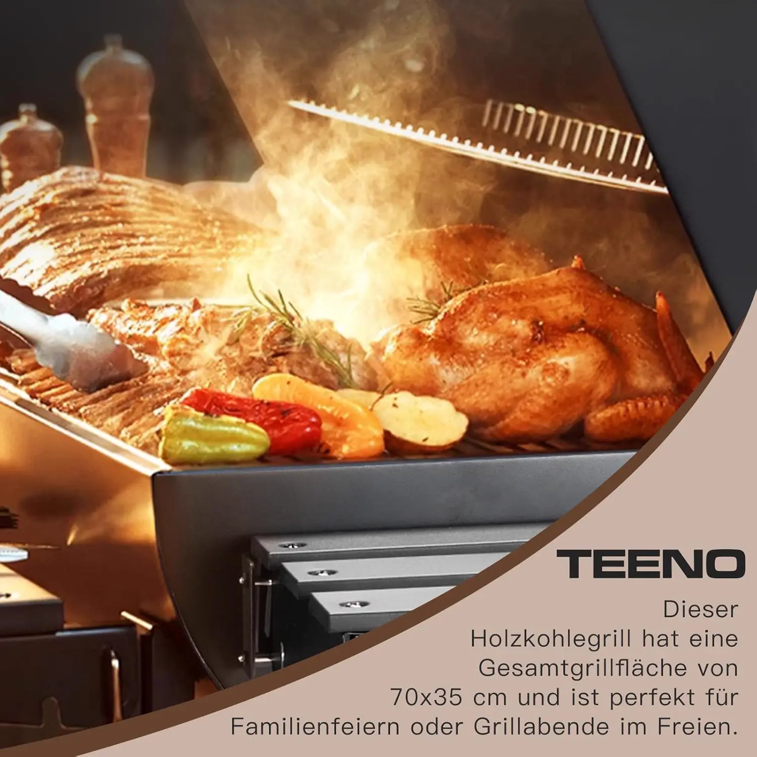 Barbecue weber en bois vue 3