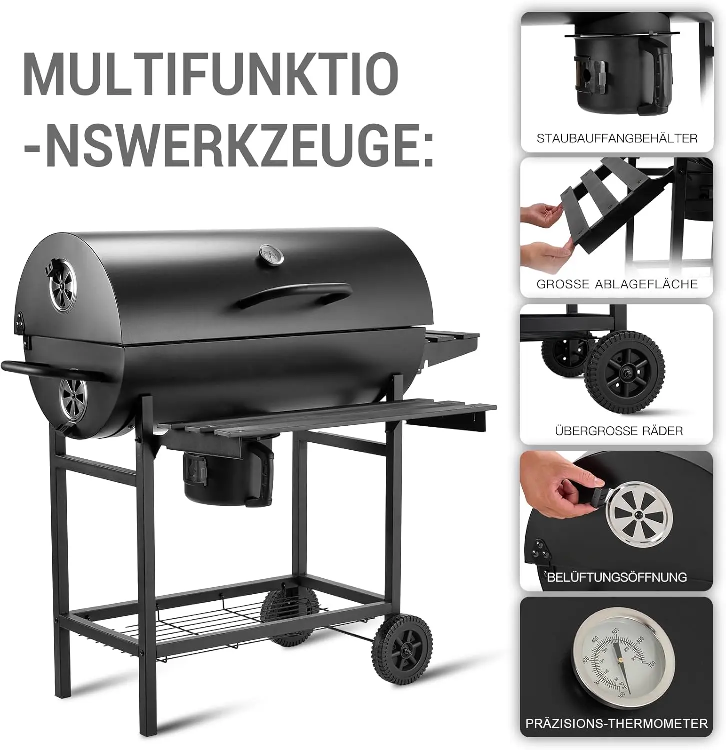 Barbecue weber en bois vue 7