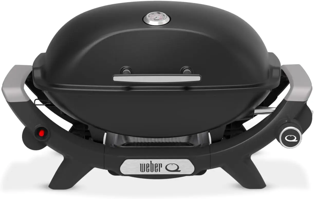 Barbecue weber en aluminium noir 53 m² vue 2