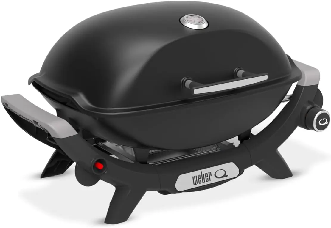 Barbecue weber en aluminium noir 53 m² vue 3