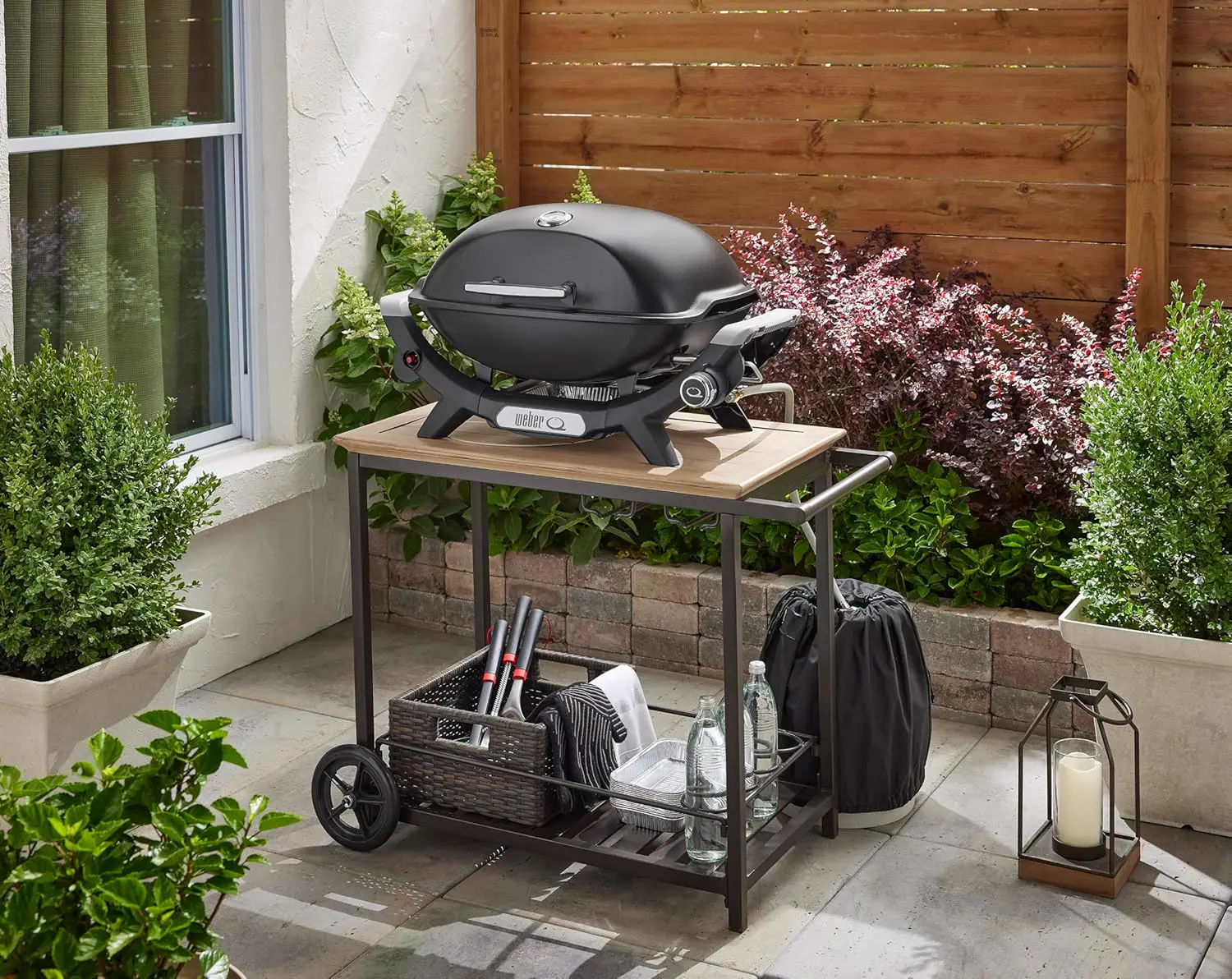 Barbecue weber en aluminium noir 53 m² vue 5