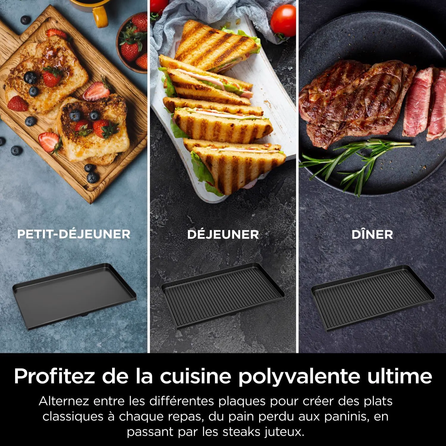 Plancha noir vue 3
