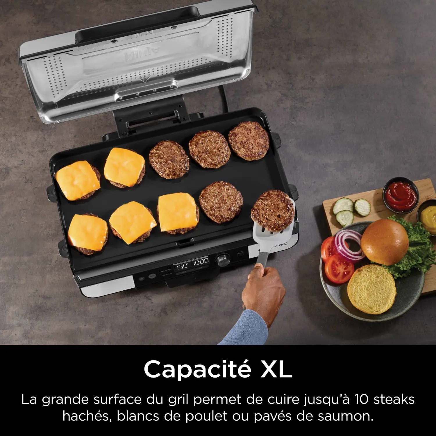 Plancha noir vue 5