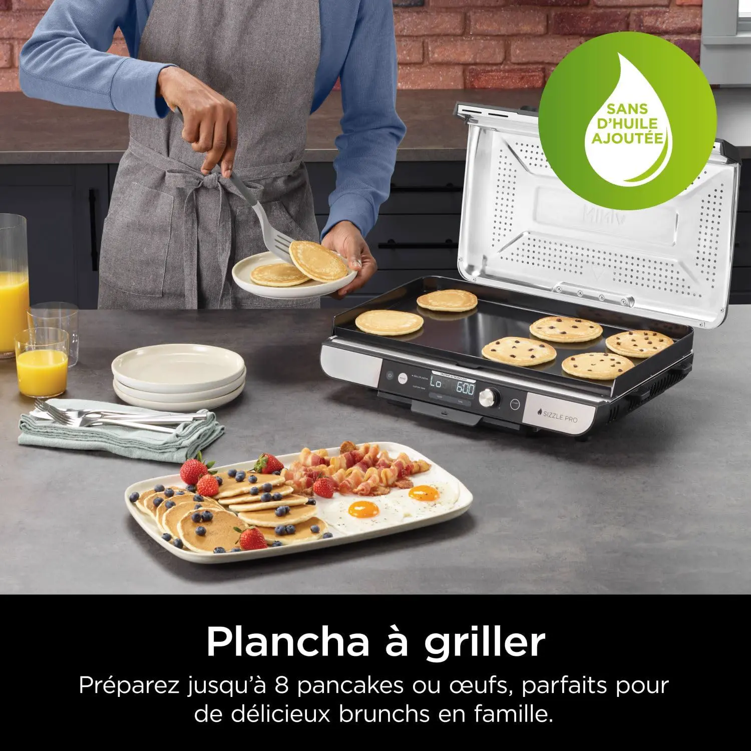 Plancha noir vue 8