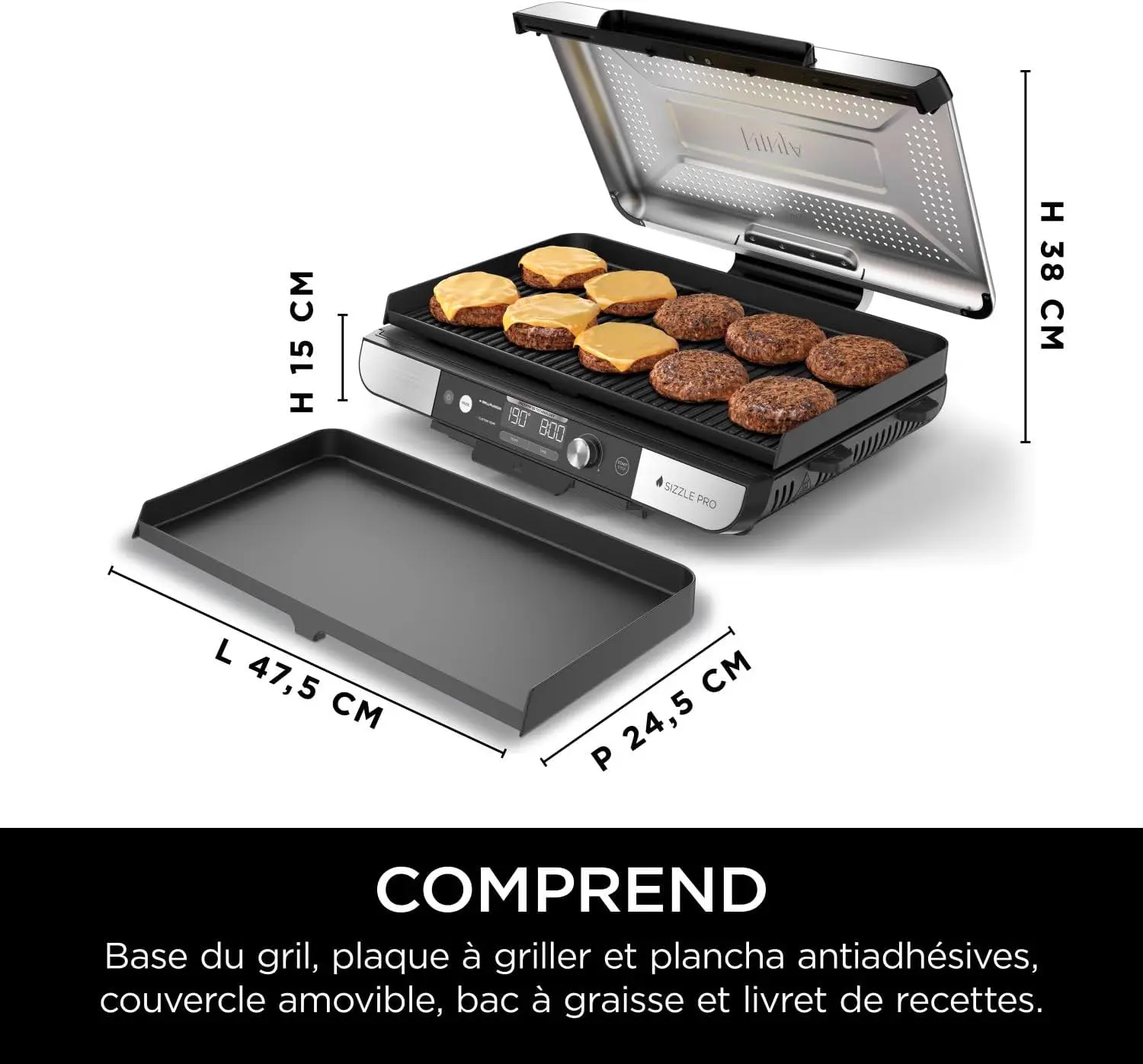 Plancha noir vue 13
