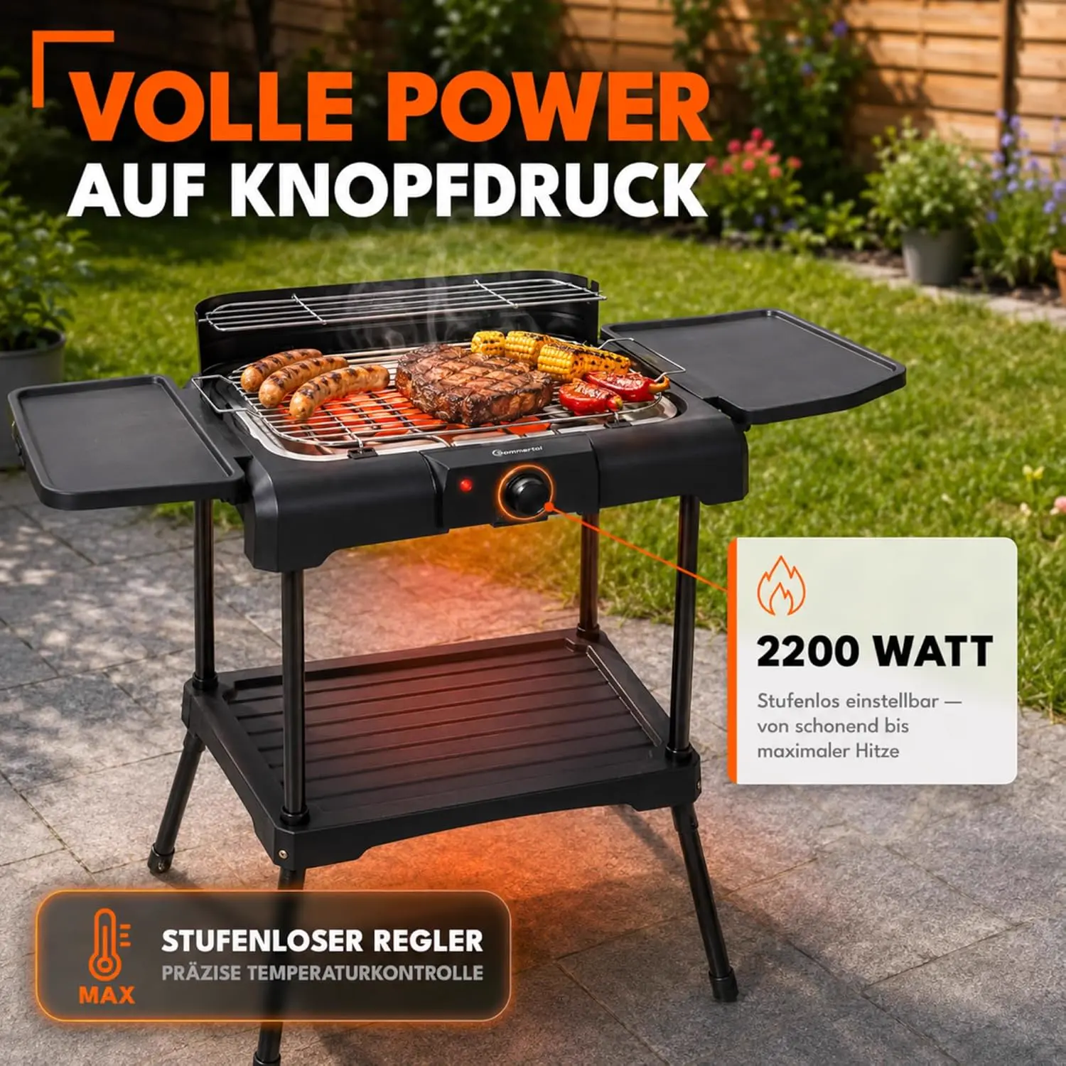 Barbecue électrique Sommertal BBQ231 Barbecue électrique | Bal… vue 3