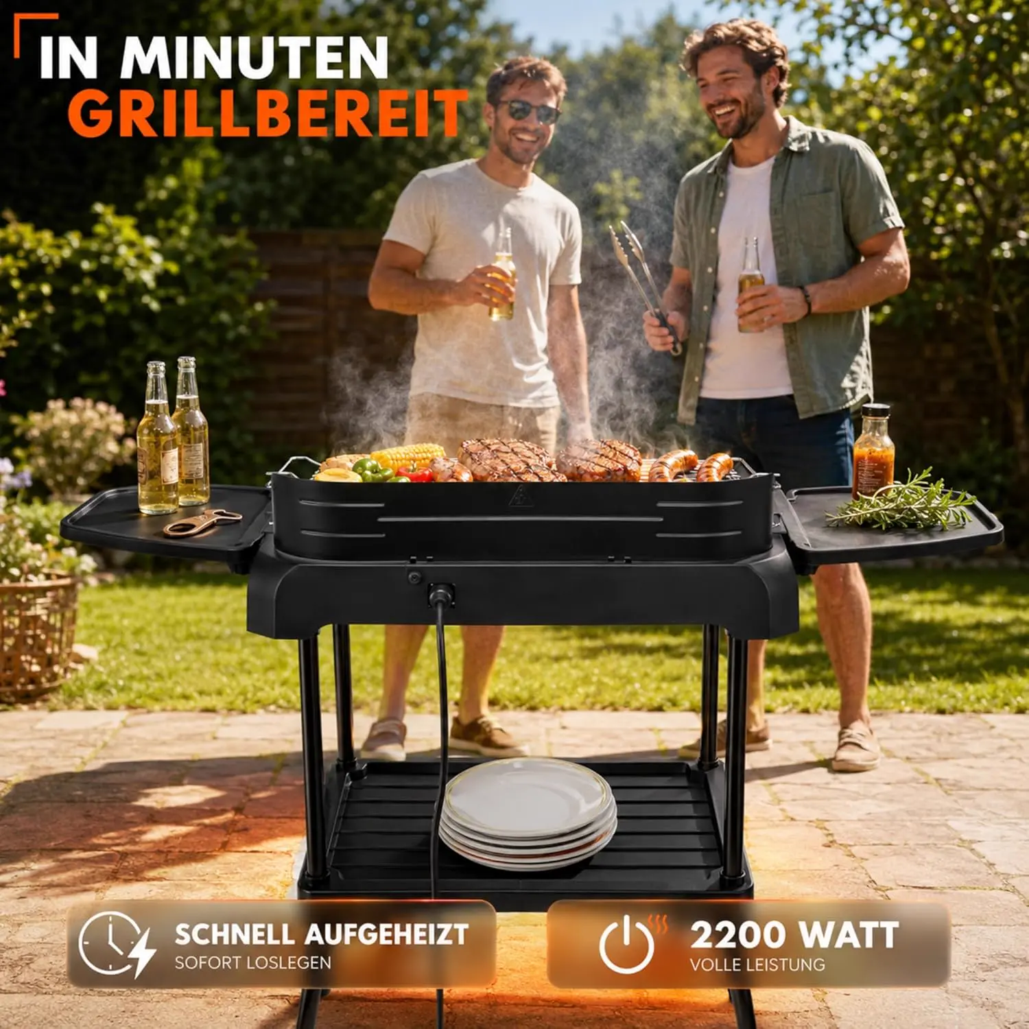 Barbecue électrique Sommertal BBQ231 Barbecue électrique | Bal… vue 5