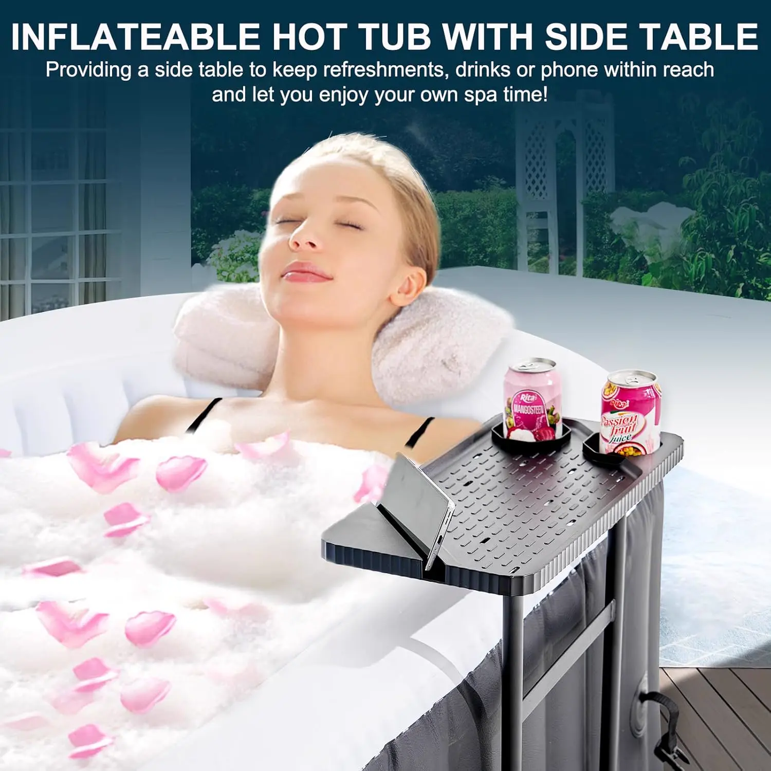 Spa gonflable 2 personnes 4 places vue 8