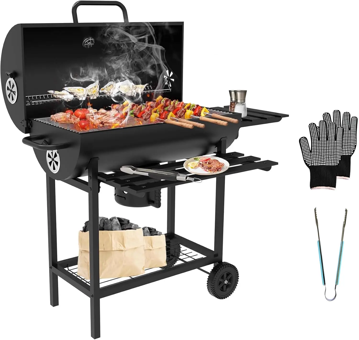 Dewinner XXL charcoal barbecue