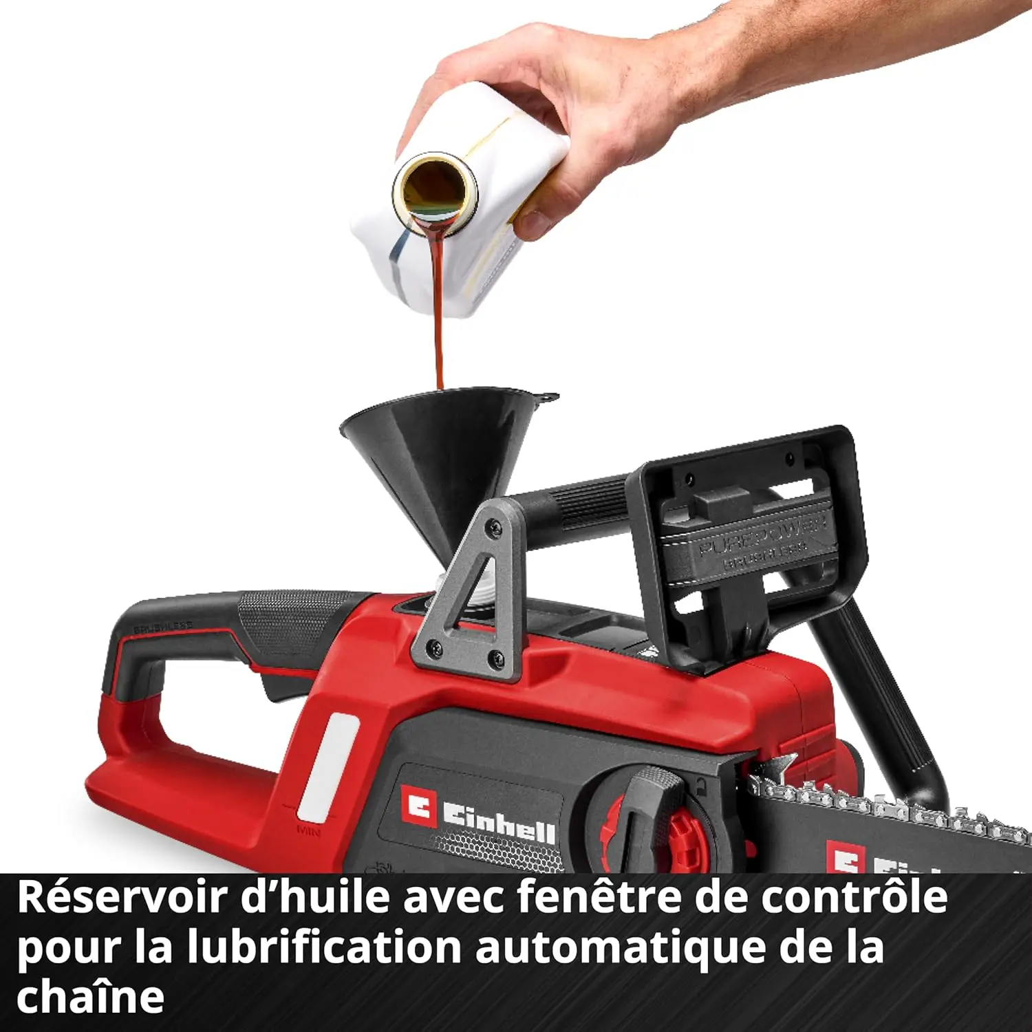 Tronçonneuse thermique en bois vue 7