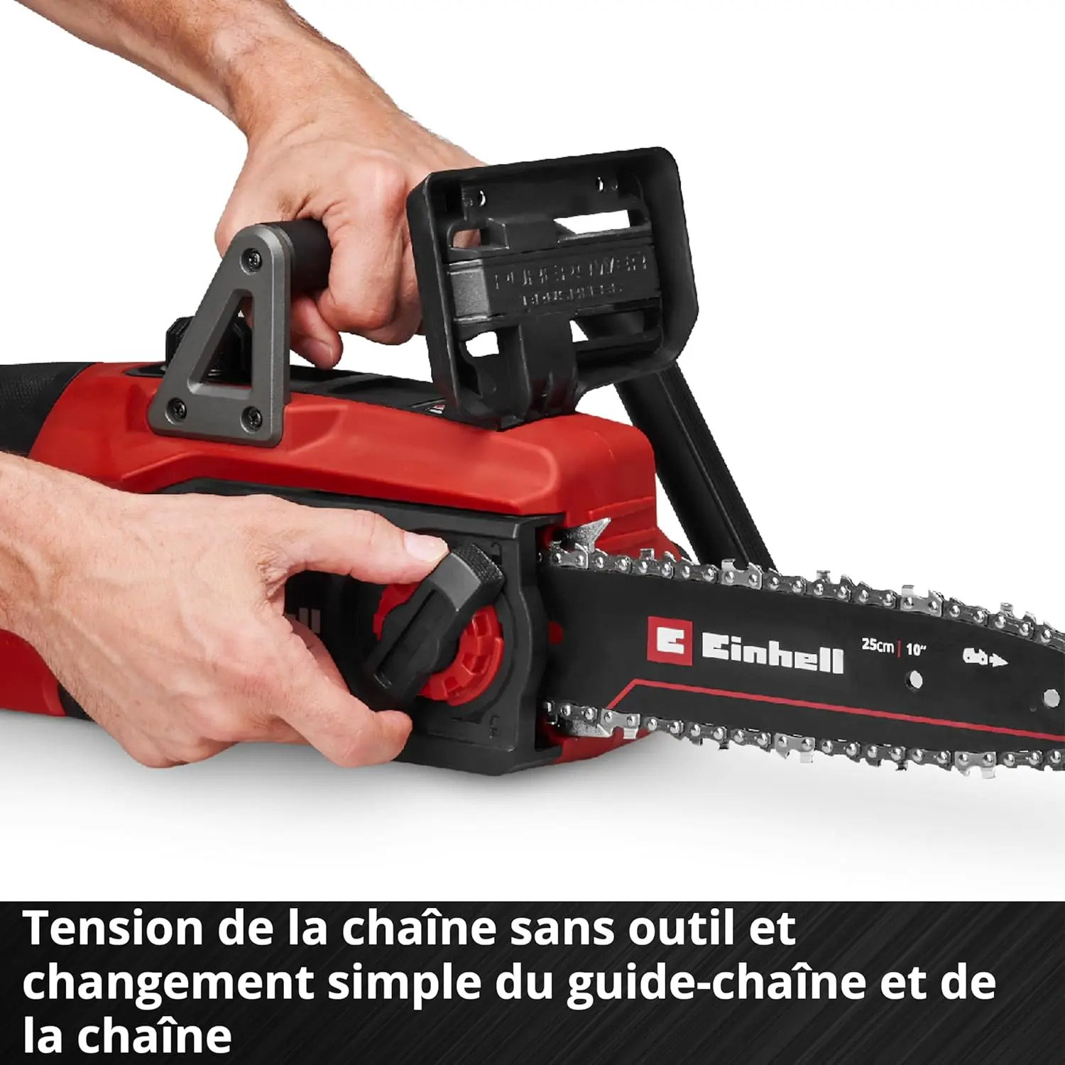 Tronçonneuse thermique en bois vue 8