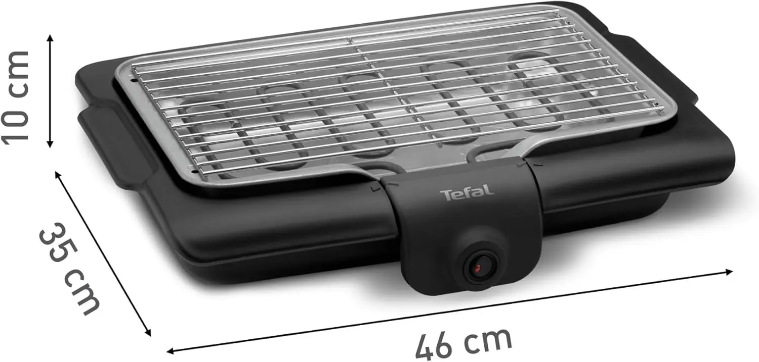 Barbecue électrique en métal vue 8