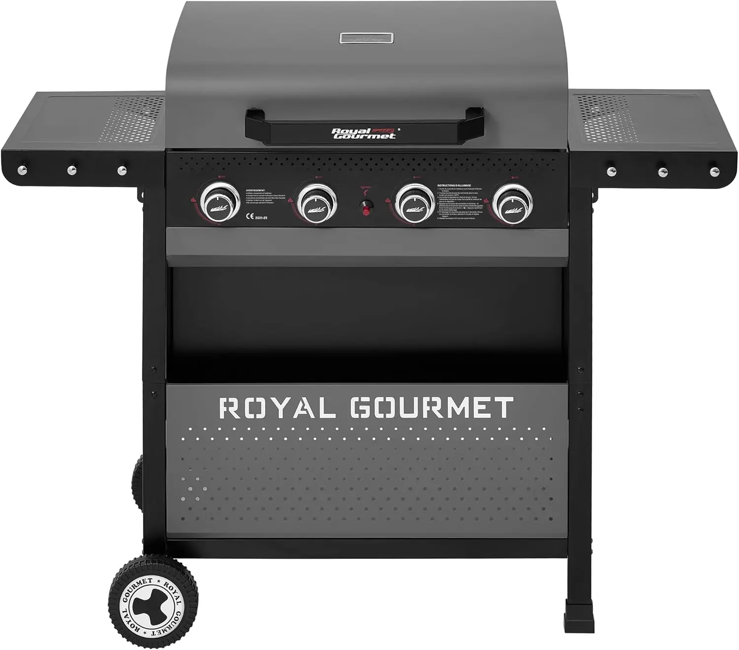 Royal Gourmet 4 Brûleurs Barbecue Gaz