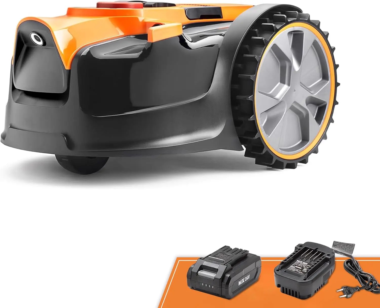 Lawnmaster OcuMow®16 Robot Tondeuse sans Fil pour Tondeuse à Gazon