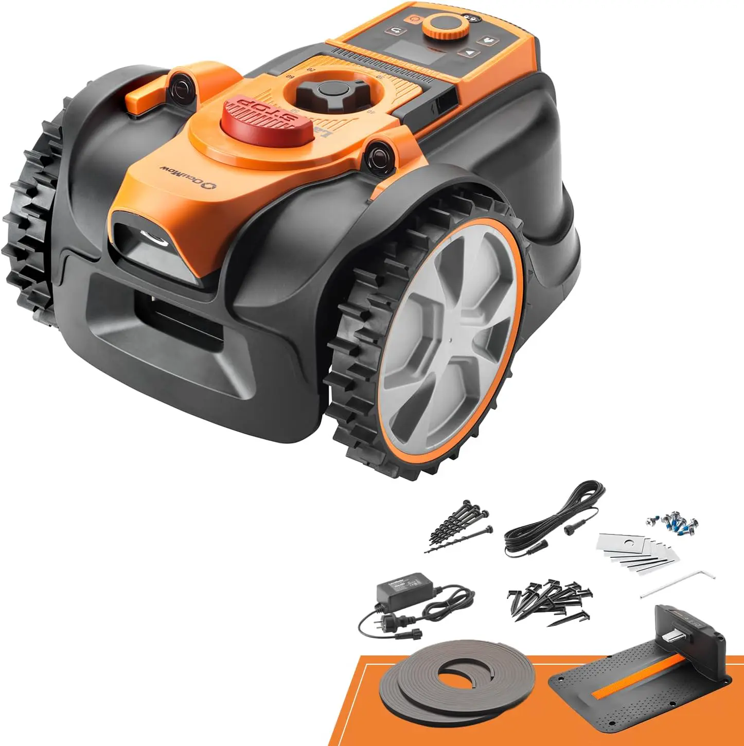 LawnMaster Robot Tondeuse avec Navigation par caméra