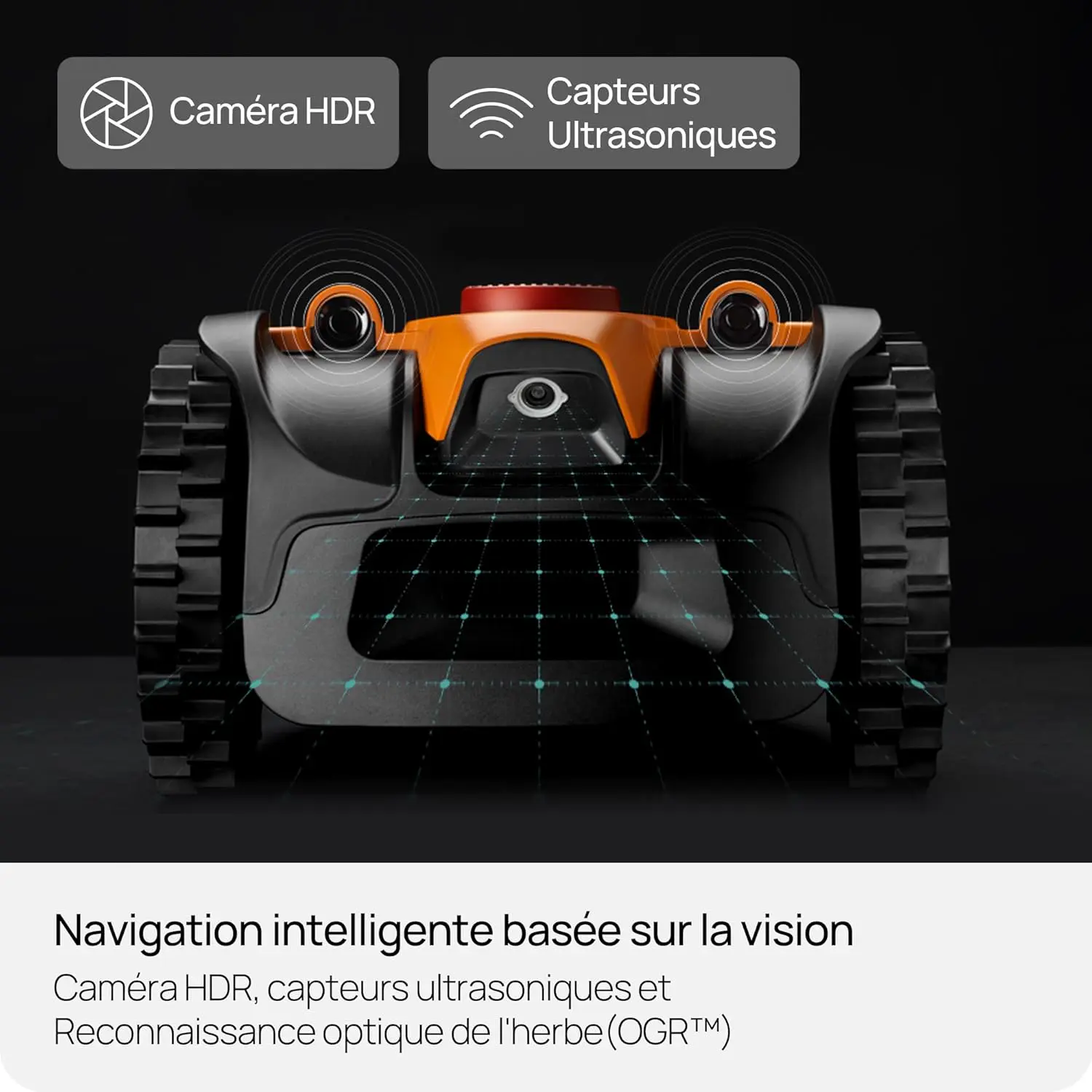 Robot tondeuse LawnMaster Robot Tondeuse avec Navigation par c… vue 4