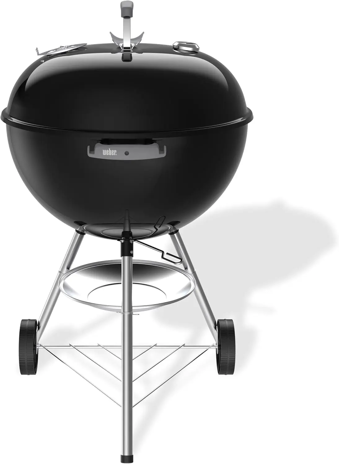 Barbecue weber en métal noir vue 2