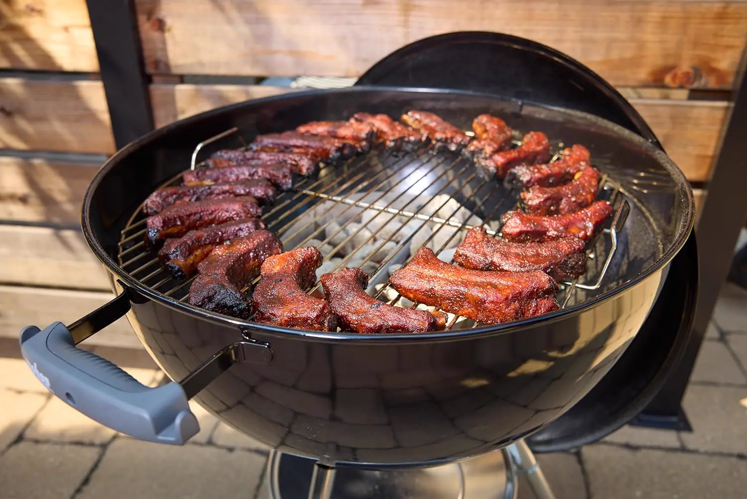 Barbecue weber en métal noir vue 19