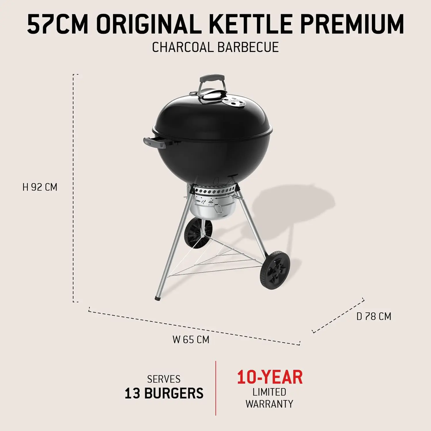 Barbecue weber 8 places en métal 57 m² vue 4