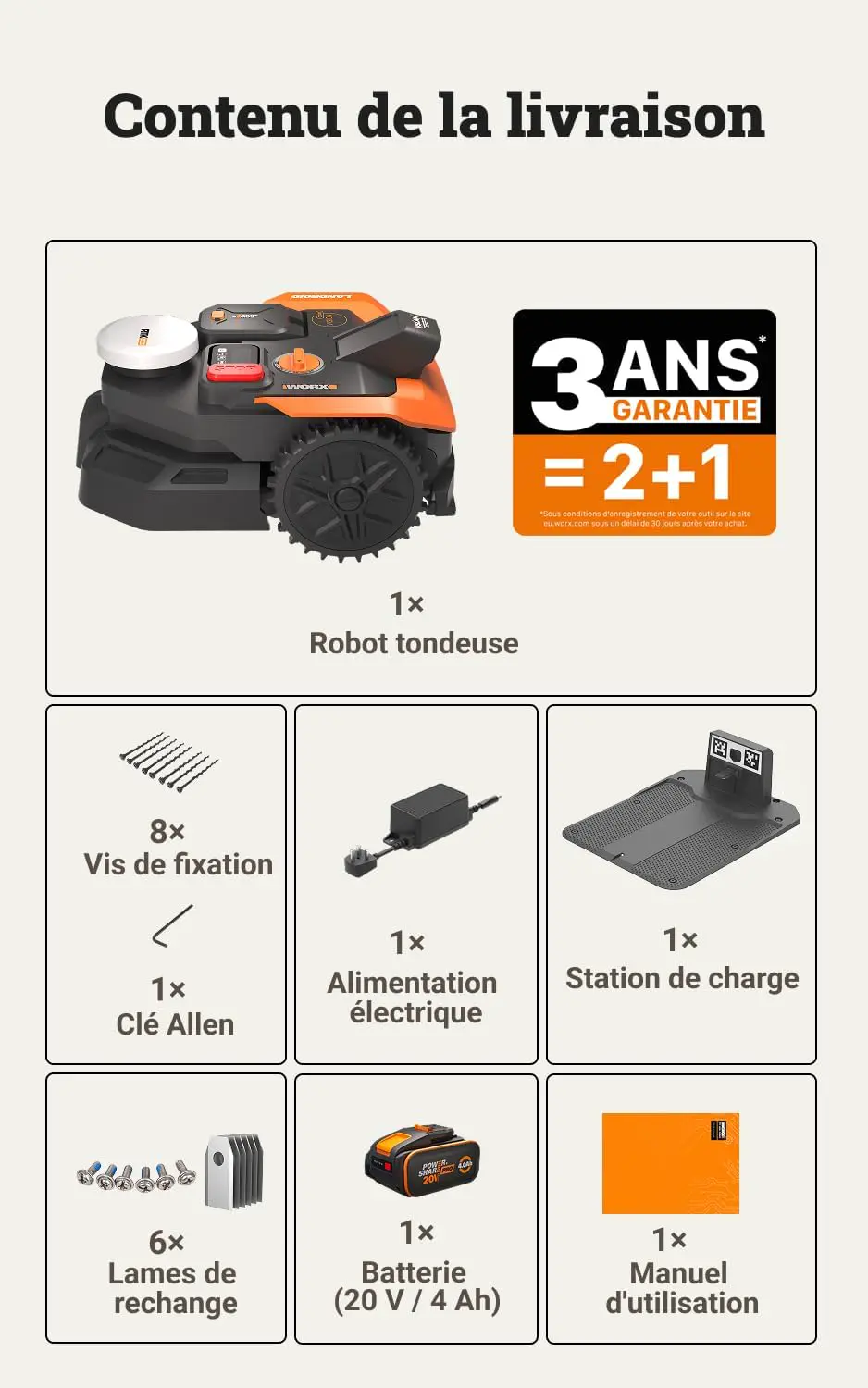 Robot tondeuse en métal noir vue 9