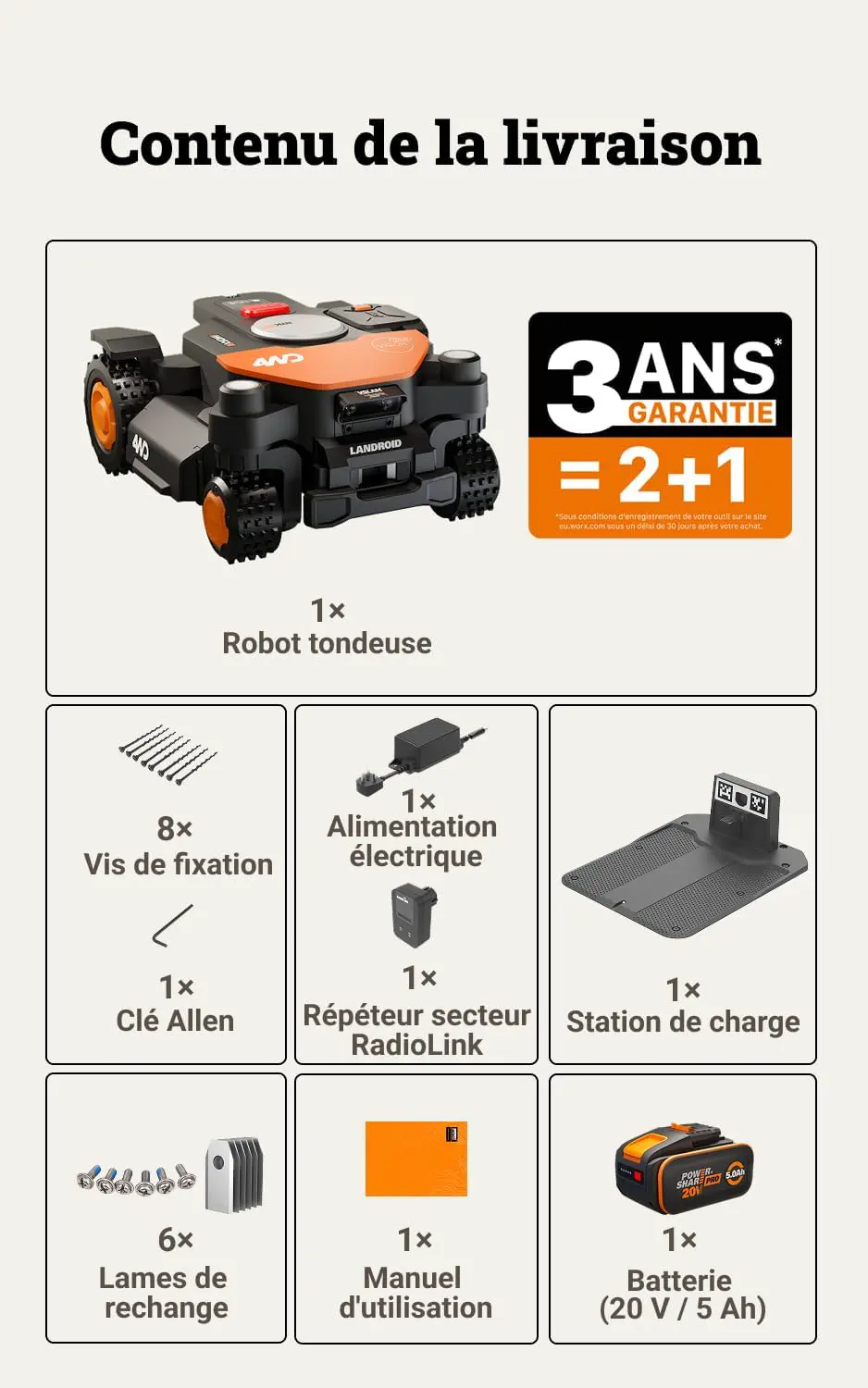 Robot tondeuse en métal noir vue 9