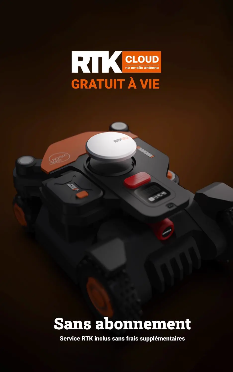 Robot tondeuse naturel vue 5