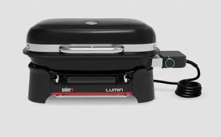 Weber Lumin Compact Barbecue électrique Portable/Compact