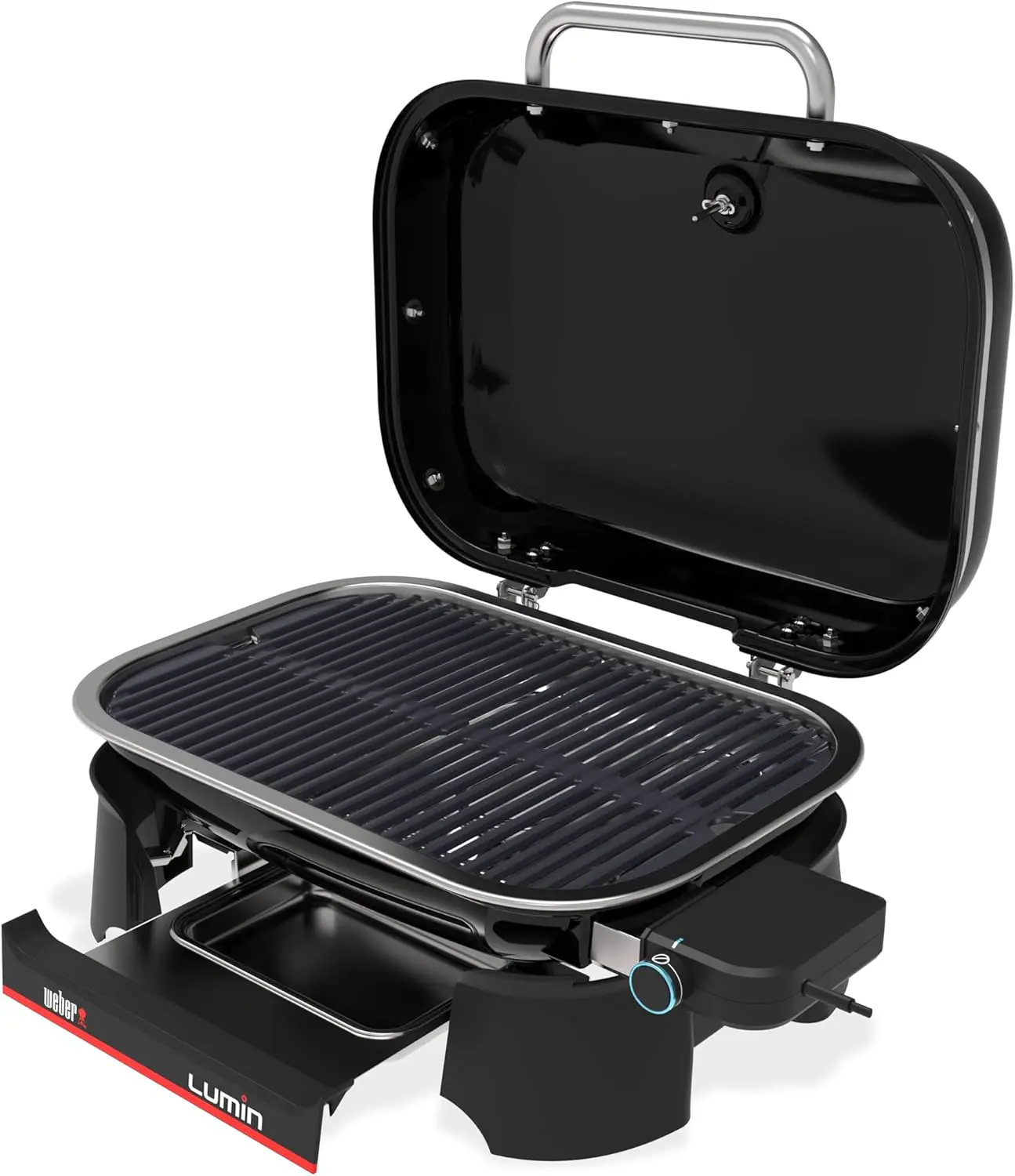 Barbecue électrique noir vue 2
