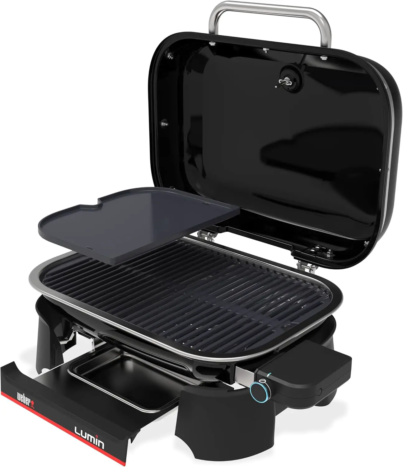 Barbecue électrique noir vue 4