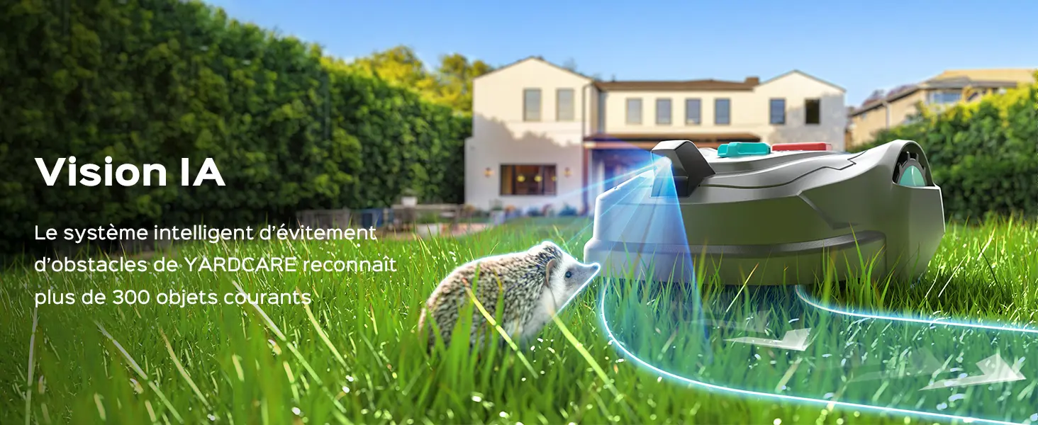 Robot tondeuse YARDCARE M800Plus Robot Tondeuse sans Fil Périp… — contenu détaillé 5