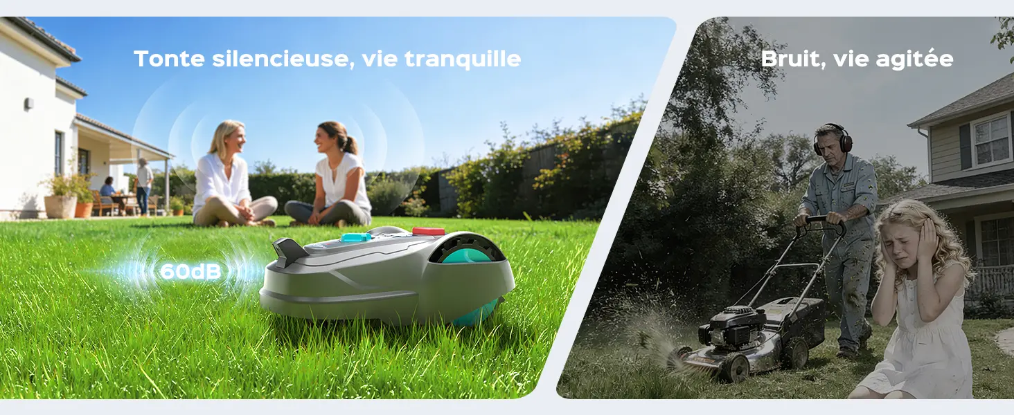 Robot tondeuse YARDCARE M800Plus Robot Tondeuse sans Fil Périp… — contenu détaillé 15
