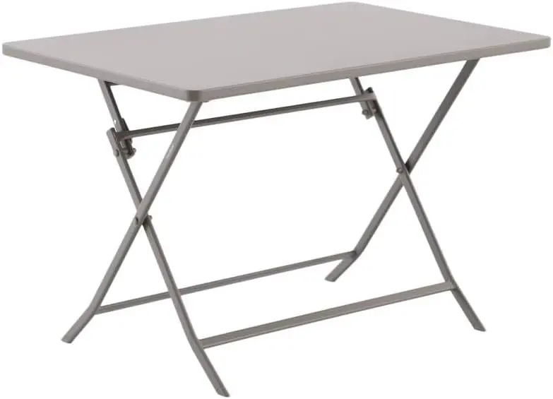 Hespéride - Table de Jardin Pliante Rectangle Greensboro 4 Places Café