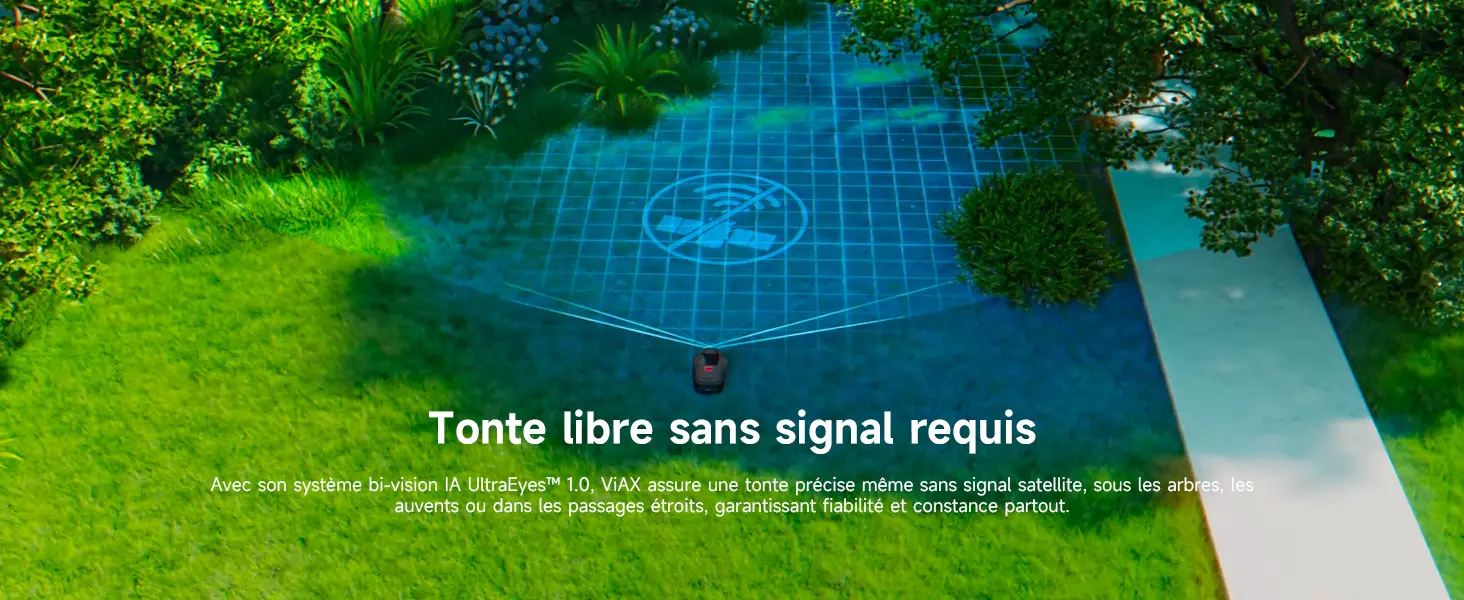 Robot tondeuse MOVA ViAX 250 Robot Tondeuse sans Fil périphérique — contenu détaillé 8