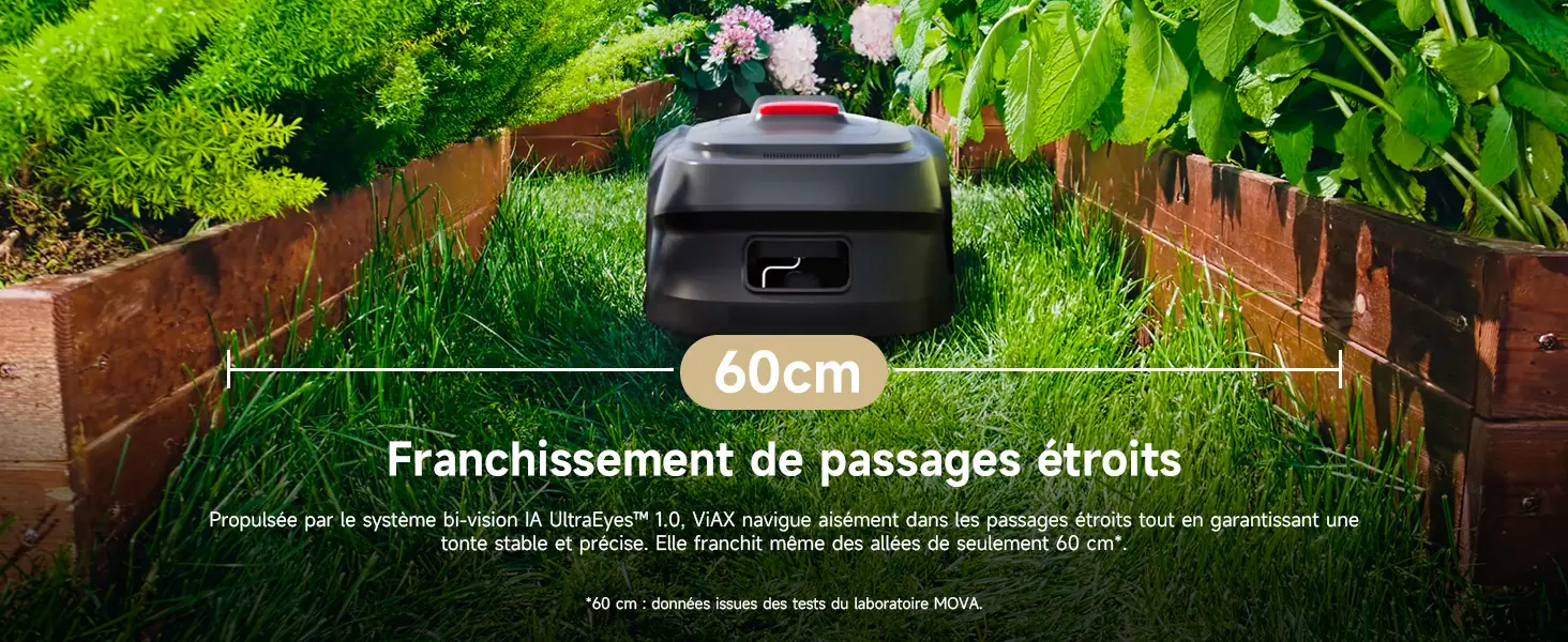 Robot tondeuse MOVA ViAX 250 Robot Tondeuse sans Fil périphérique — contenu détaillé 10