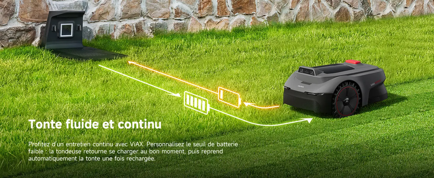 Robot tondeuse MOVA ViAX 250 Robot Tondeuse sans Fil périphérique — contenu détaillé 14