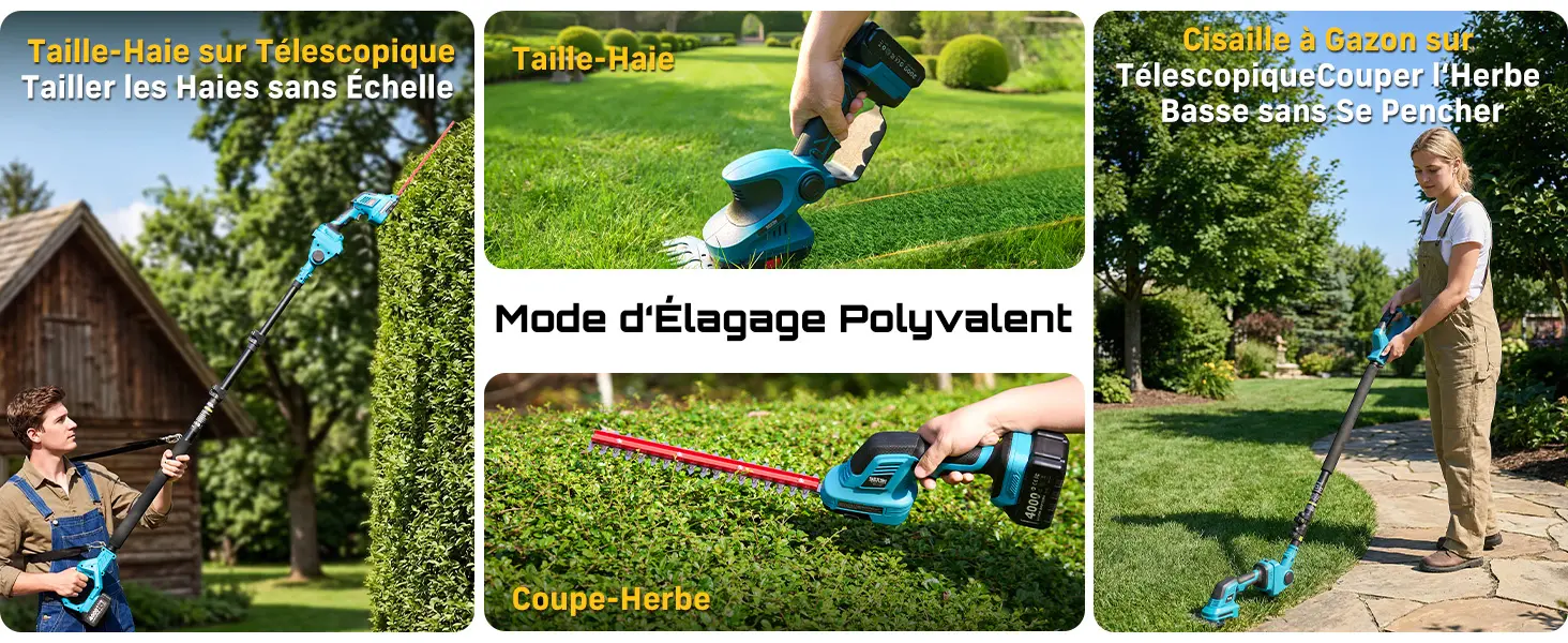 Tronçonneuse électrique 2x4 m — contenu détaillé 7