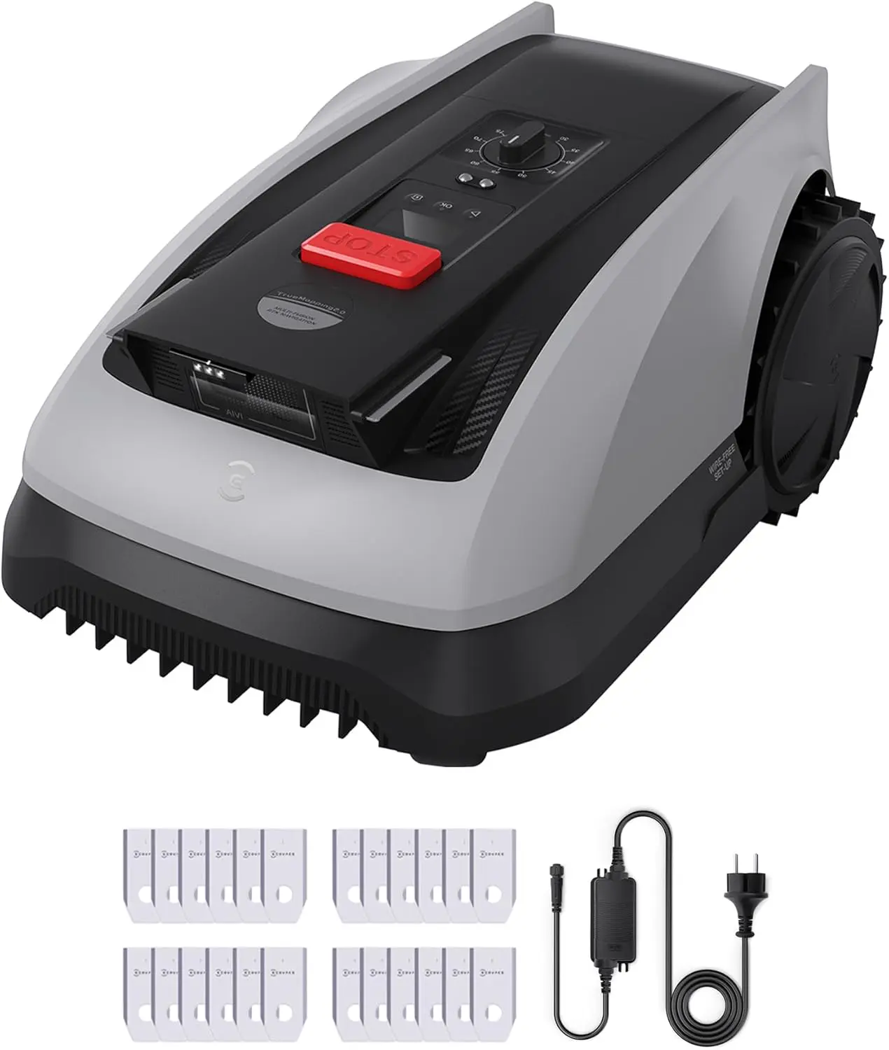 ECOVACS Robot Tondeuse sans Fil
