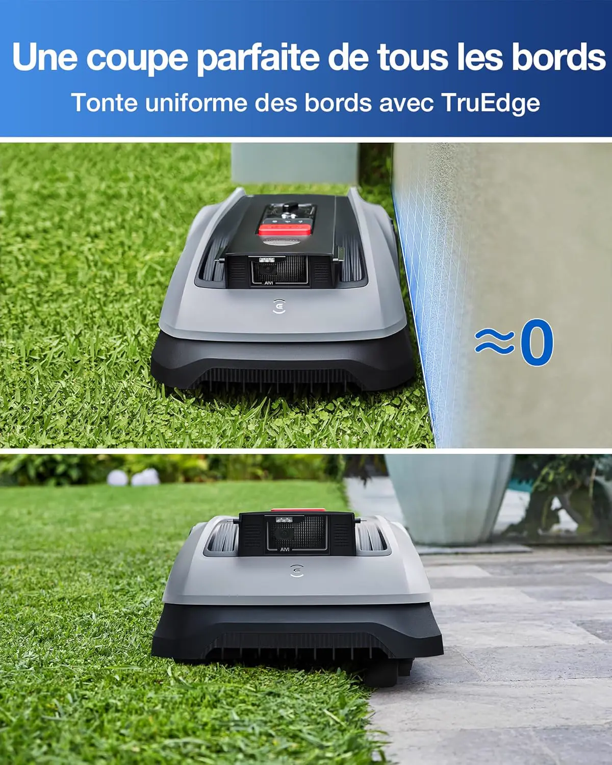 Robot tondeuse ECOVACS Robot Tondeuse sans Fil vue 5