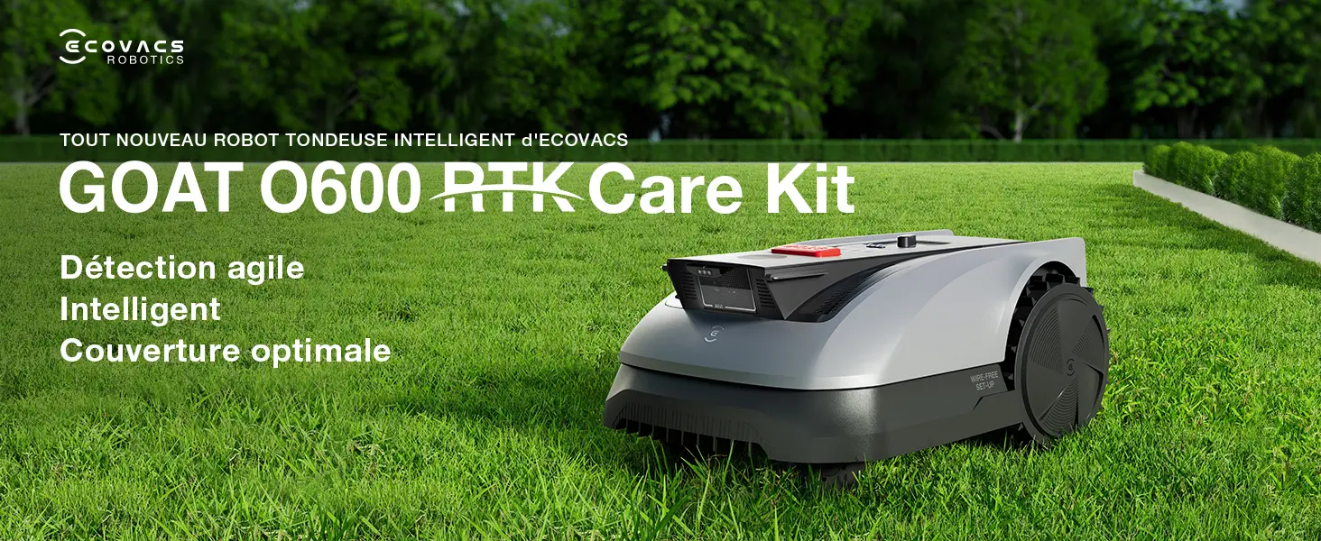 Robot tondeuse ECOVACS Robot Tondeuse sans Fil — contenu détaillé 1