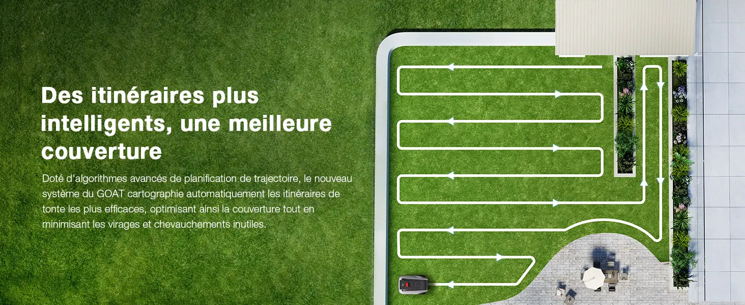 Robot tondeuse ECOVACS Robot Tondeuse sans Fil — contenu détaillé 7