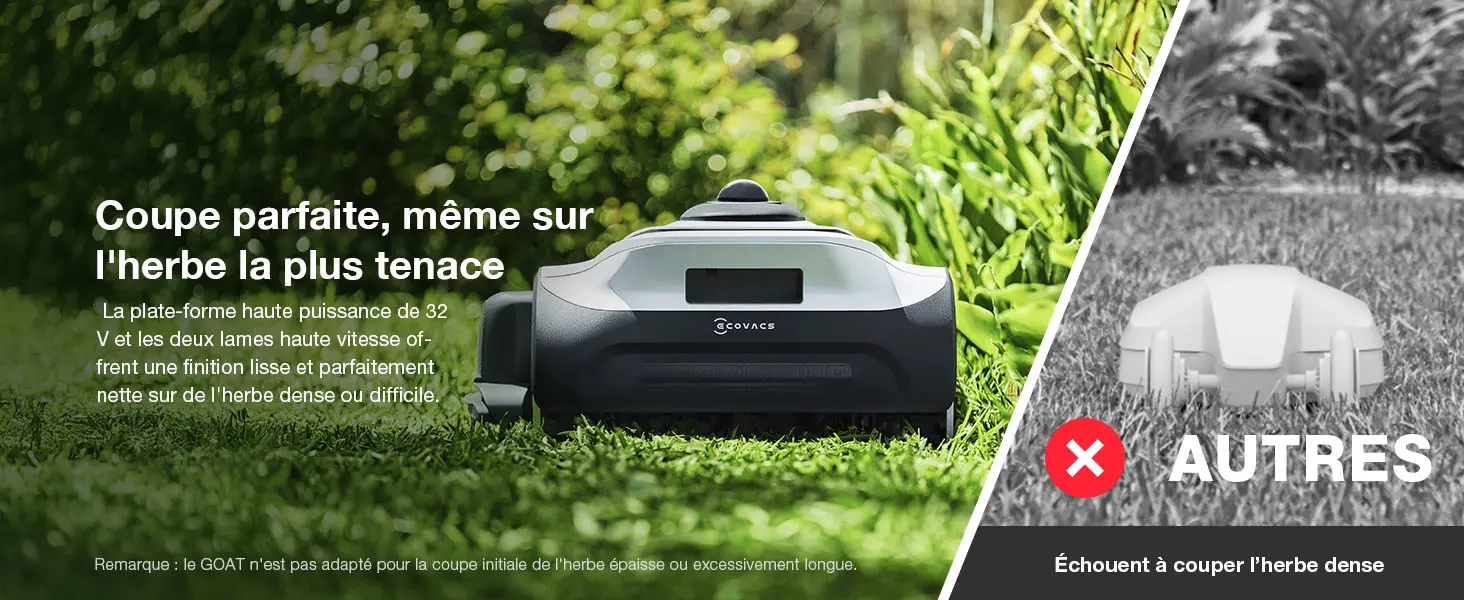 Robot tondeuse Ecovacs Goat A1600 LiDAR Pro Care Kit Robot Ton… — contenu détaillé 5